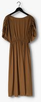 Camel SECOND FEMALE Midi jurk MINGAI DRESS - medium