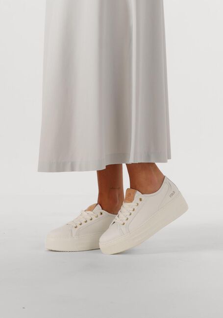 Witte FRED DE LA BRETONIERE Lage sneakers VAJEN BINA - large