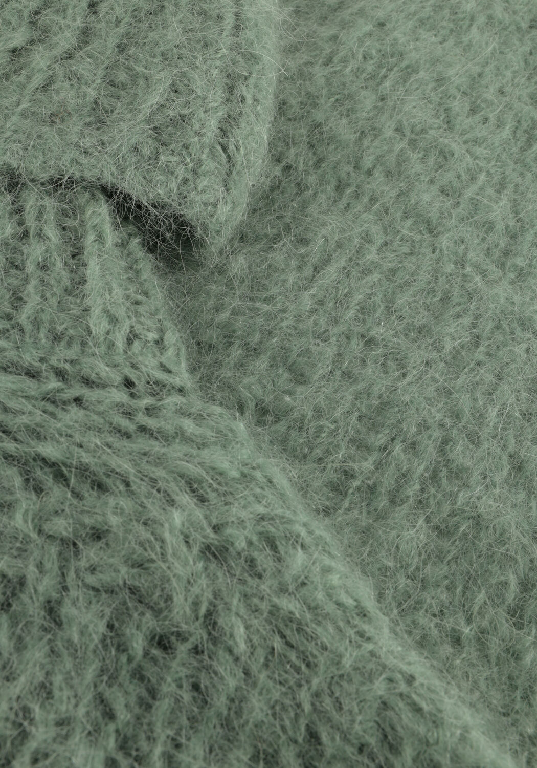 Groene AMERICAN DREAMS Coltrui PEPPER ROLL NECK ALPACA PULLOVER - large