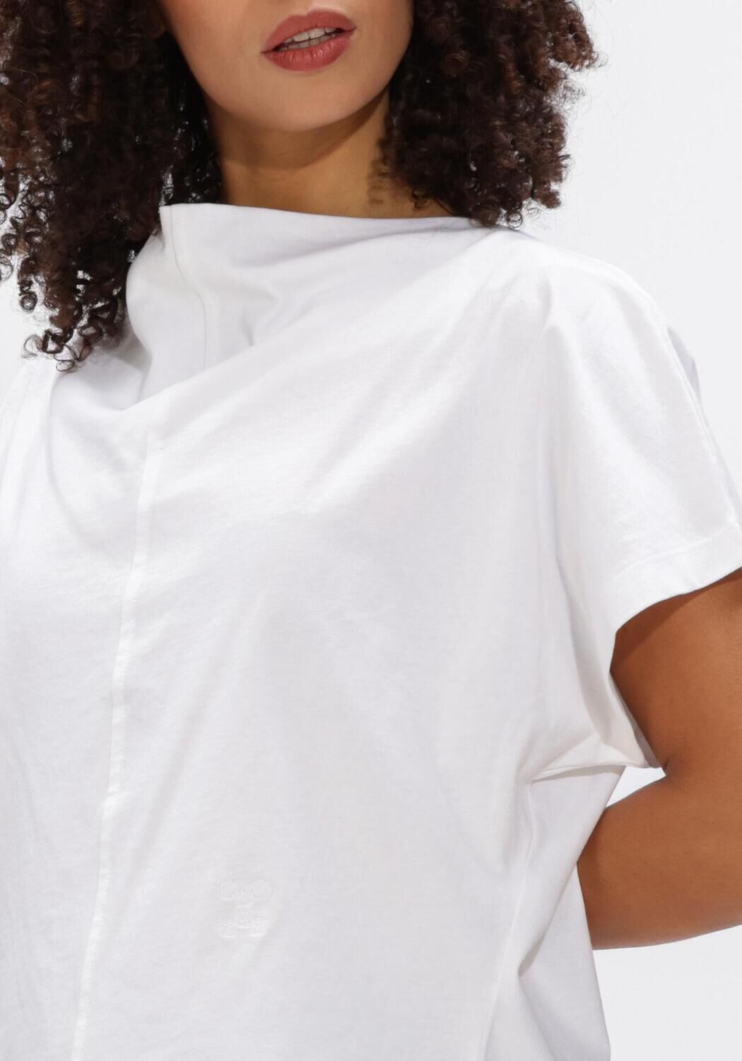 Witte CLOSED Top DRAPED NECK T-SHIRT - large