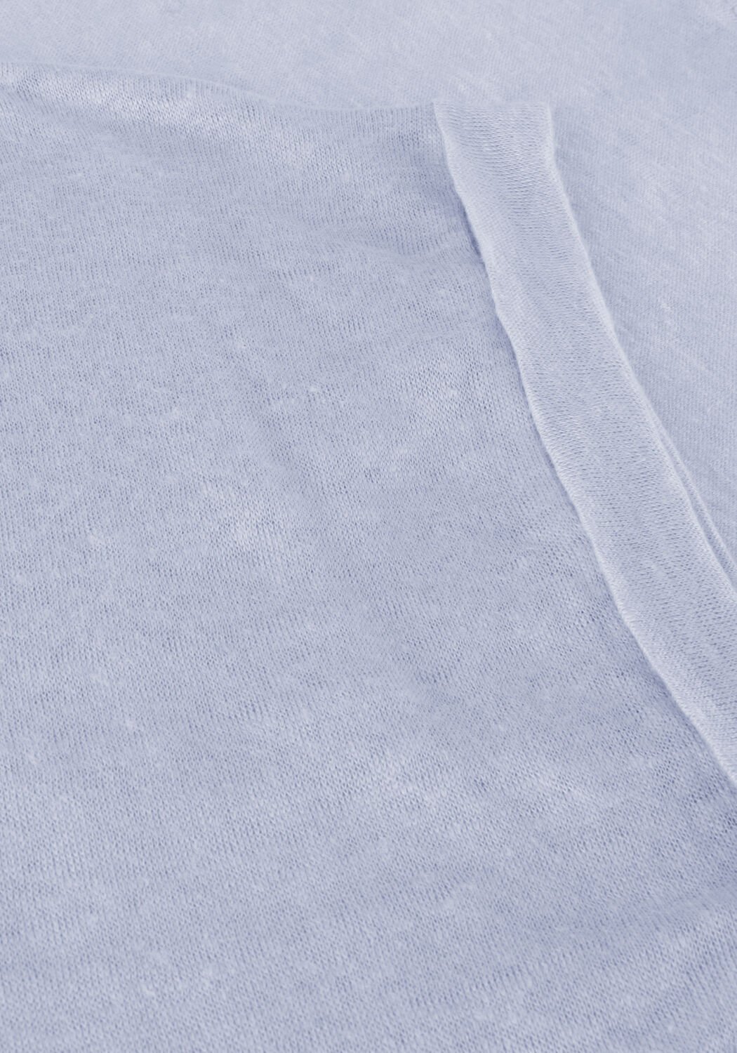 Lichtblauwe KNIT-TED T-shirt ELIANE - large