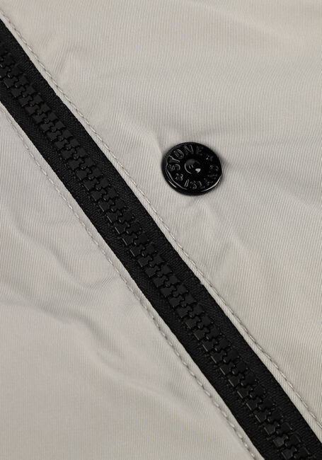 Lichtgrijze STONE ISLAND Gewatteerde jas JACKET - large