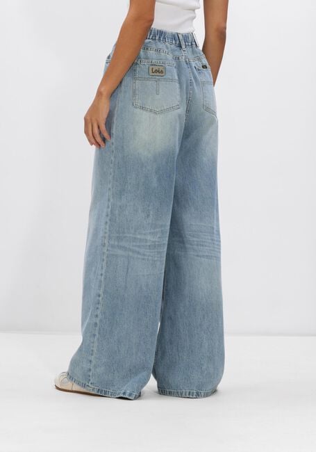 Donkerblauwe LOIS JEANS Wijde broek PALOMA - large