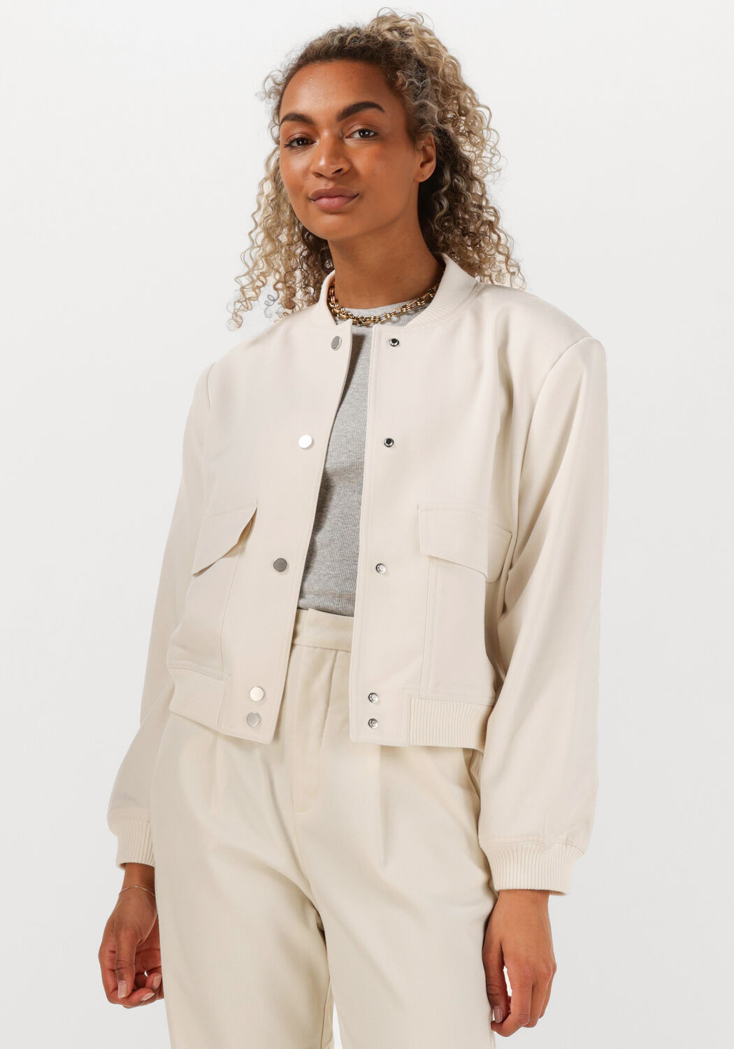 Copenhagen Muse Jack Dames Tailor Jacket, Maat: L, Kleur: Wit afbeelding 1