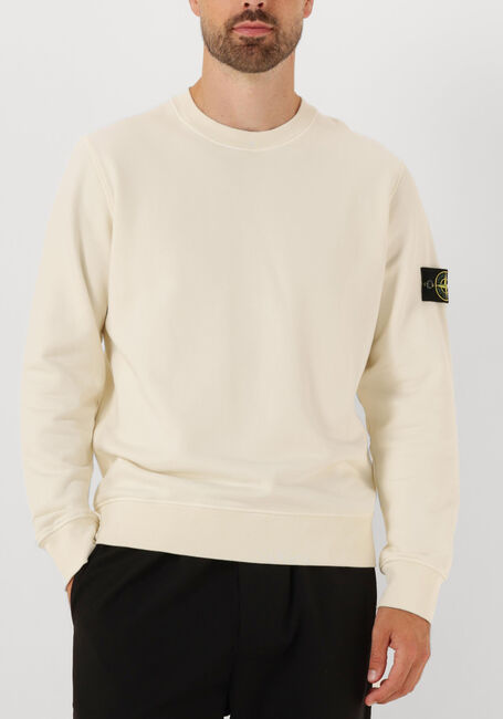 Ecru STONE ISLAND Trui SWEATSHIRT - large
