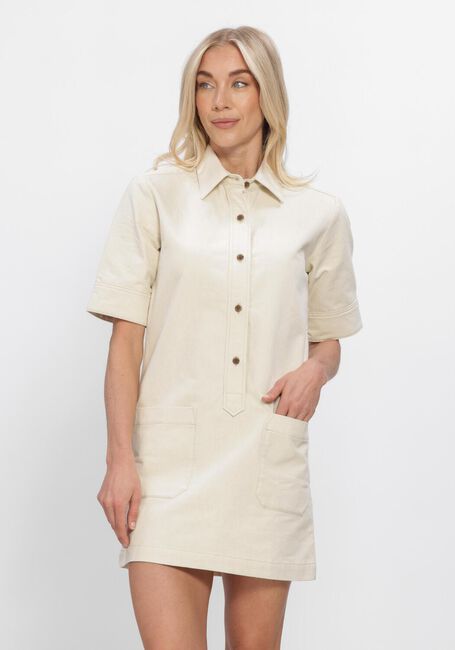 Ecru APC Polo ROBE POLY - large