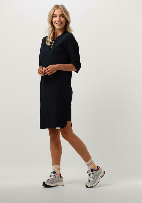 Blauwe PENN & INK Mini jurk JILL - large