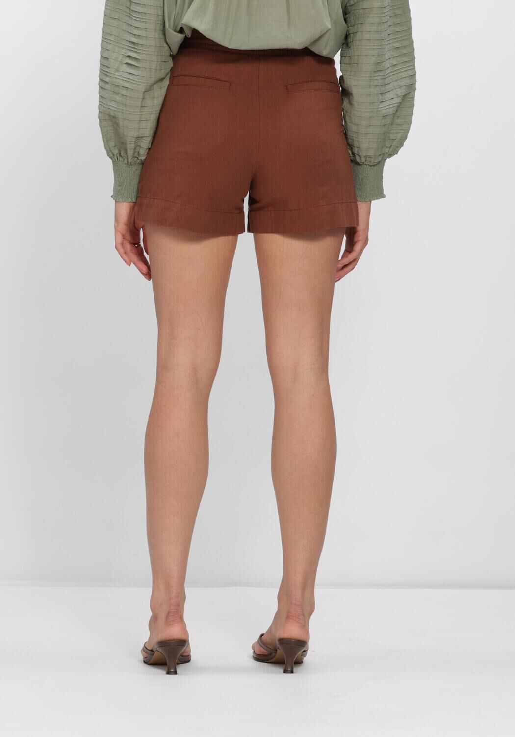 Bruine VANESSA BRUNO Korte broek GRAVIERE - large
