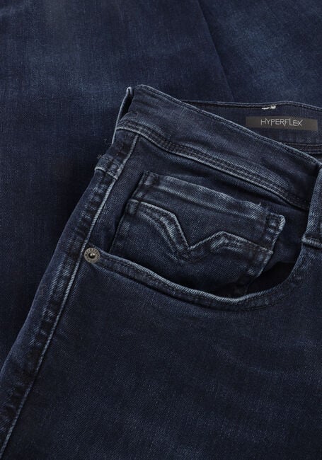 Donkerblauwe REPLAY Straight leg jeans ANBASS - large