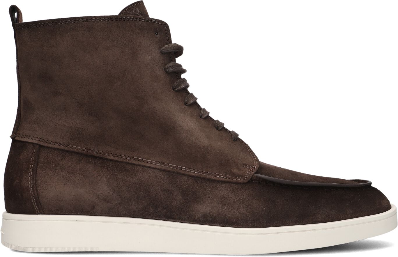 Santoni Veterboots Heren 18235, Maat: 47, Materiaal: Suède, Kleur: Bruin