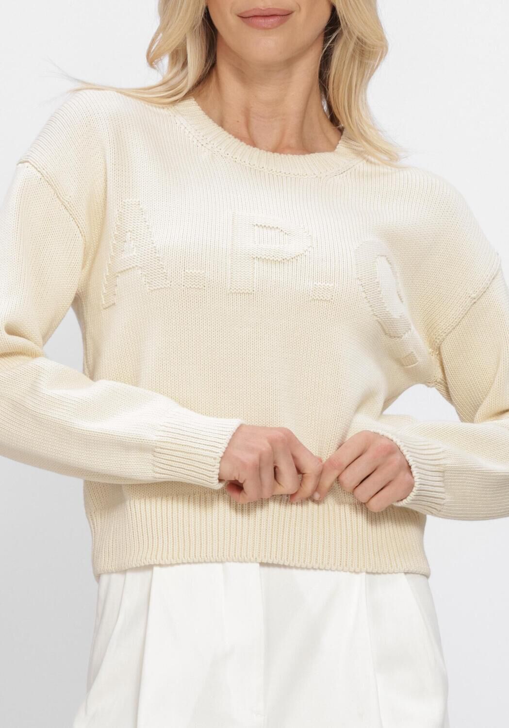 Ecru APC Trui PULL TIAGO - large