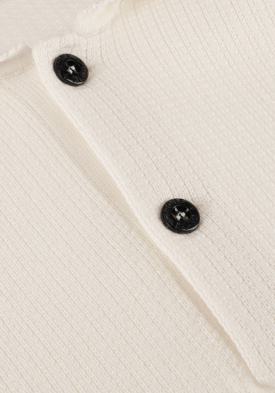Creme STONE ISLAND Polo LS POLO S01B2 - large
