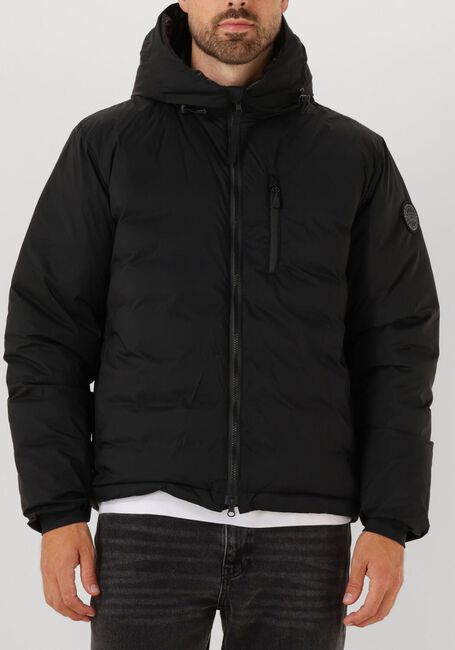 Zwarte CANADA GOOSE Jassen LODGE HOODY R BLACK DISK - large