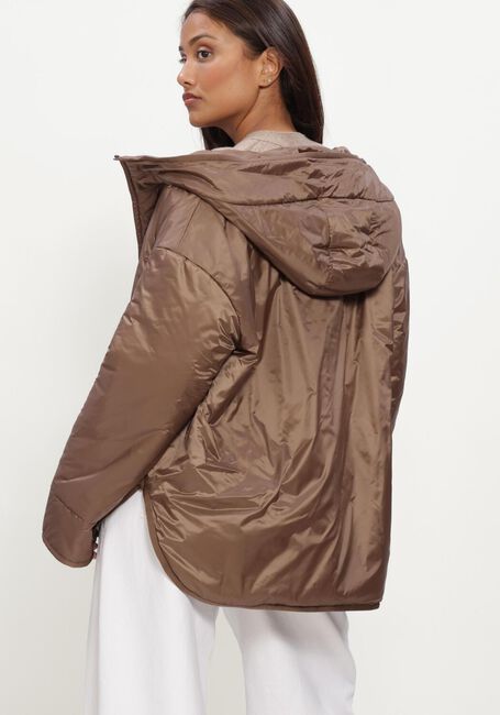 Bruine MAX MARA Gewatteerde jas MTCCLEO - large
