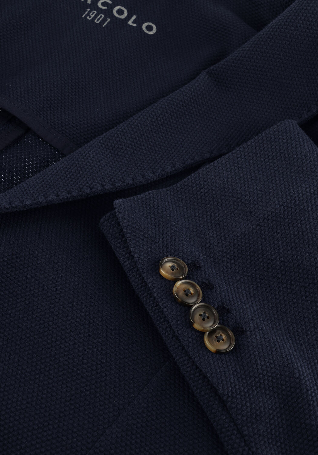 Donkerblauwe CIRCOLO Colberts DYED OXFORD - large