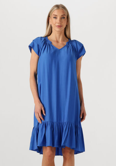 Blauwe CO'COUTURE Mini jurk SUNRISE CROPPED DRESS - large