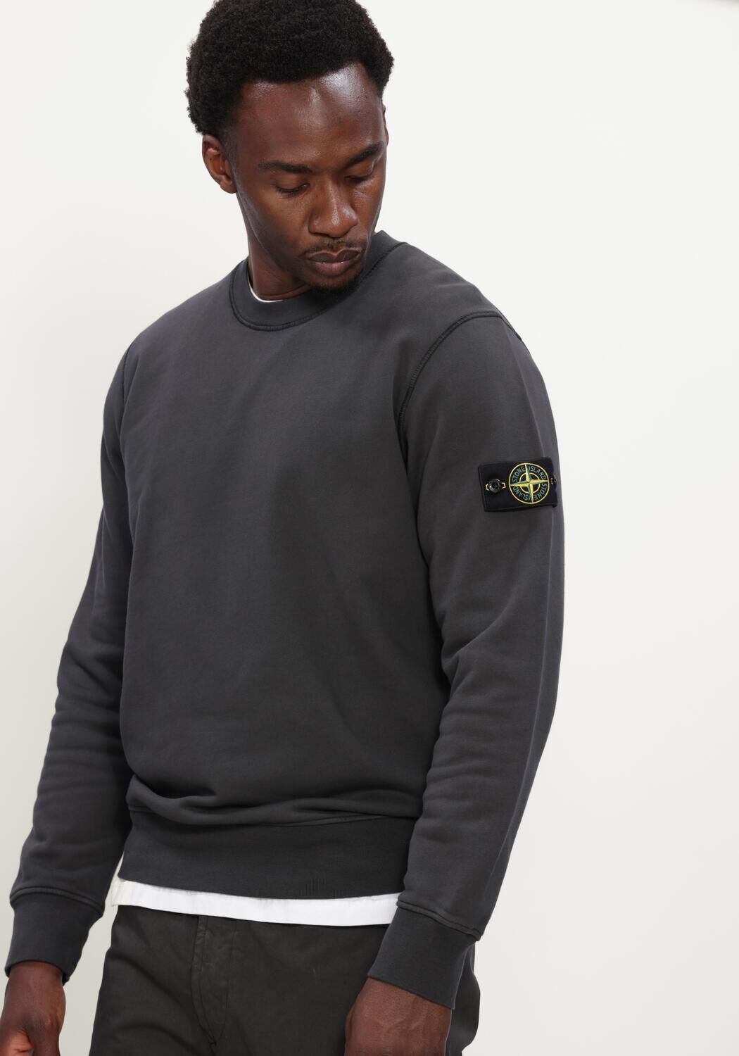 Donkergrijze STONE ISLAND Trui SWEATSHIRT S0051 - large