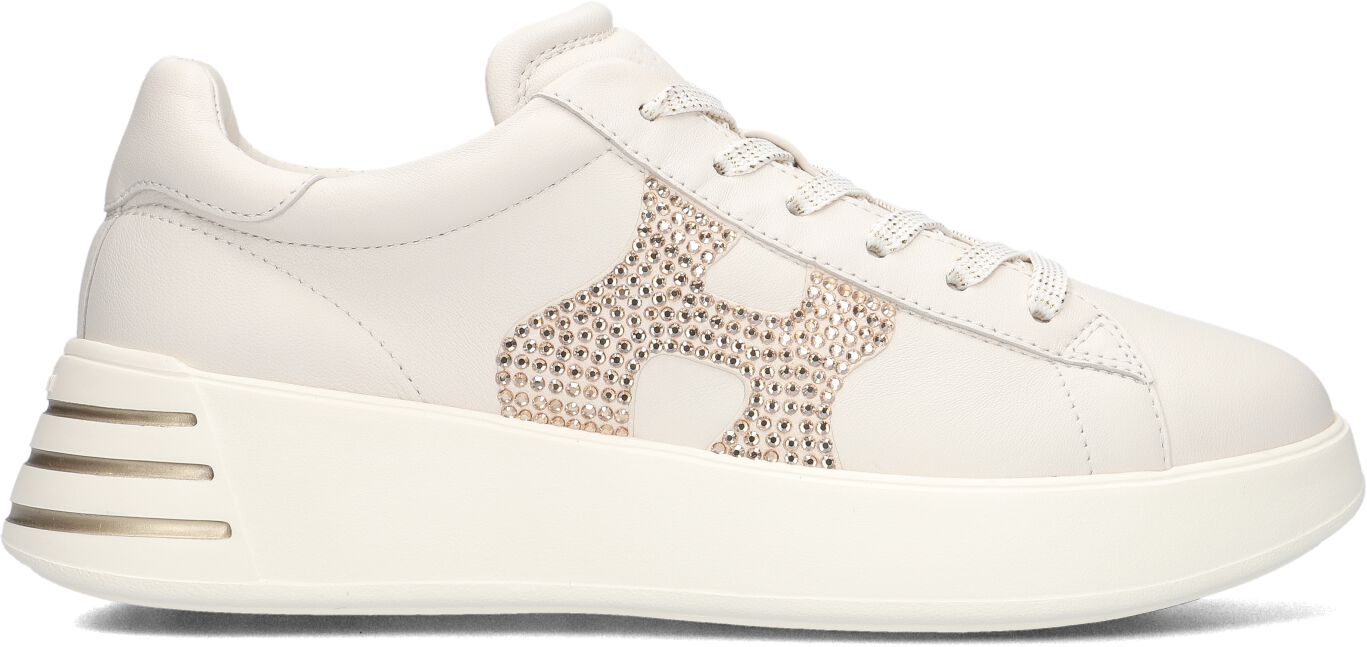 Hogan Lage Sneakers Dames Hxw5640es90, Maat: 36, Materiaal: Leer, Kleur: Wit