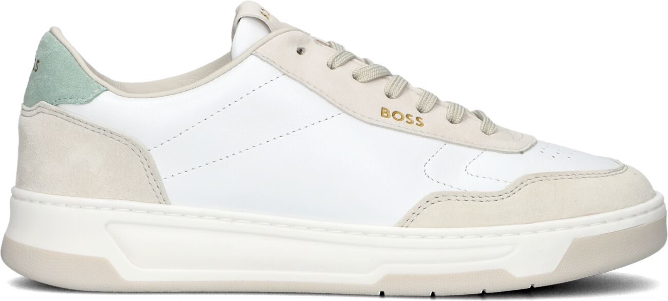 Boss Lage Sneakers Dames Baltimore Tenn, Maat: 39, Materiaal: Leer, Kleur: Wit