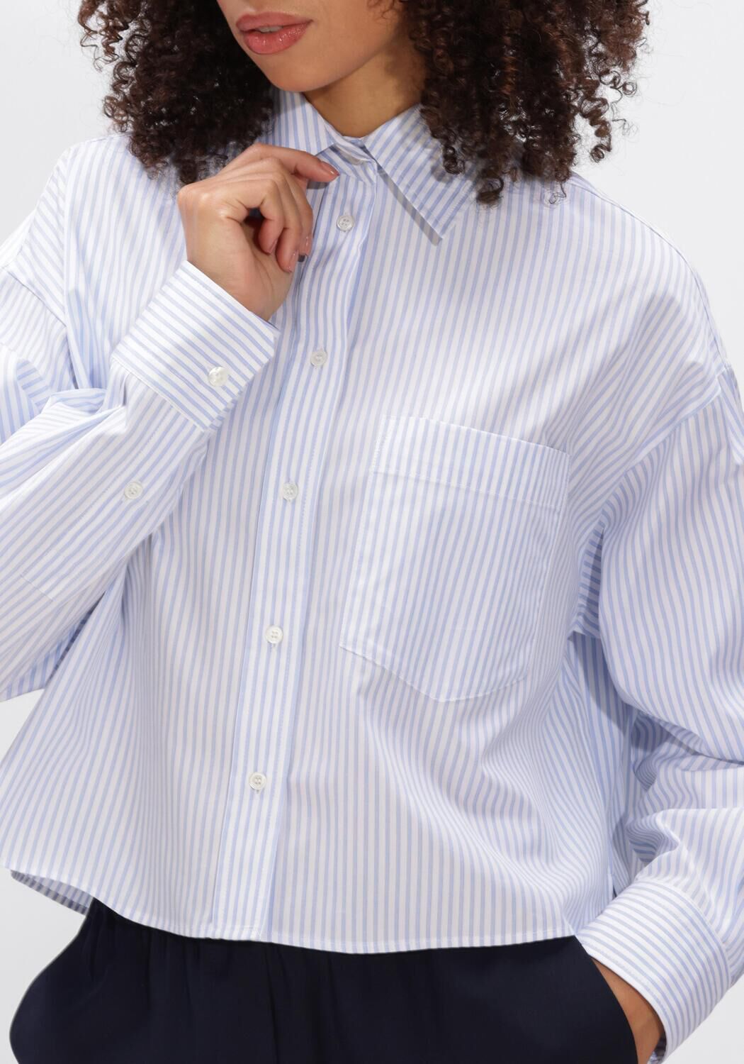 Lichtblauwe MAX MARA Blouses EDEN - large