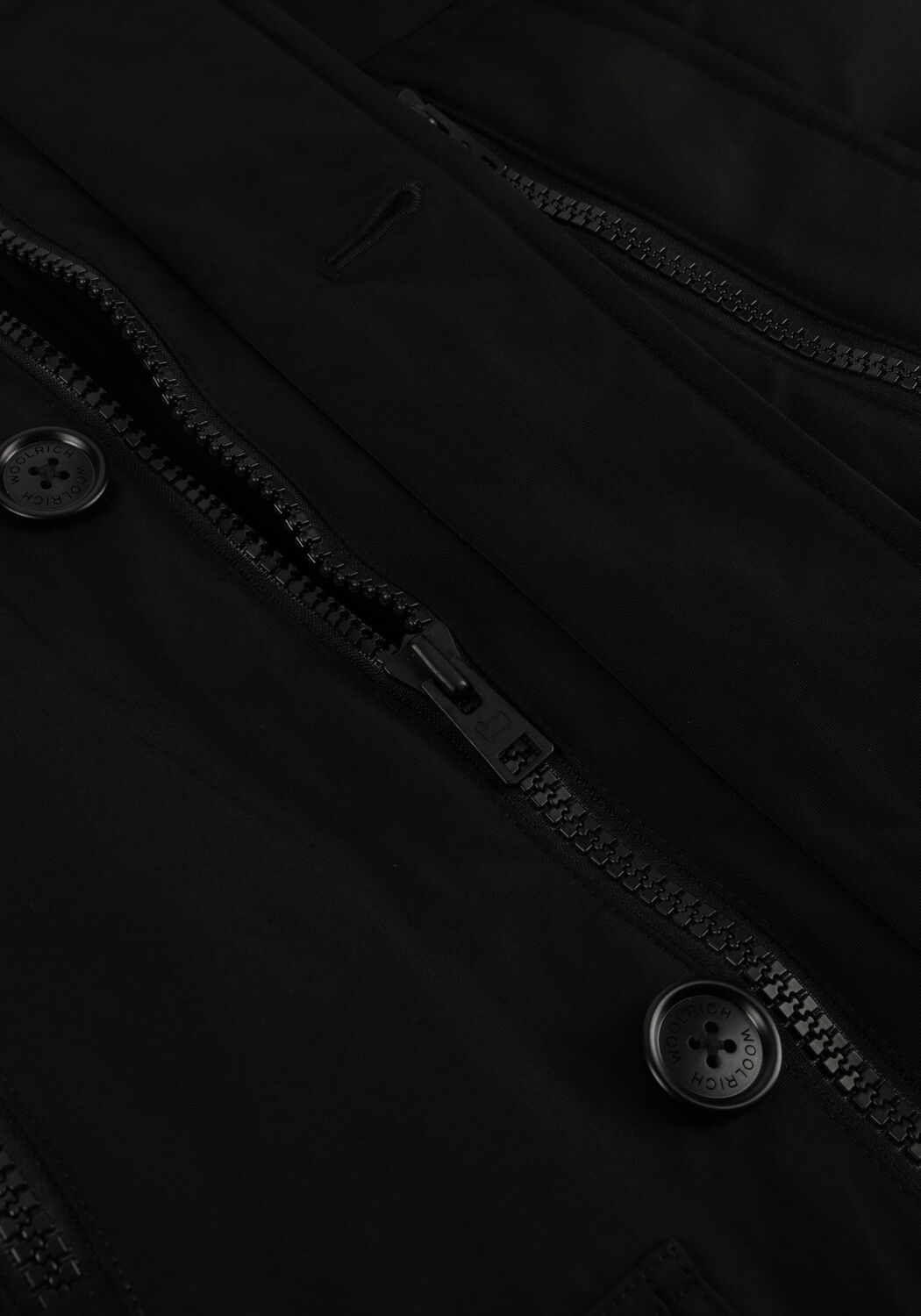 Zwarte WOOLRICH Gewatteerde jas RAMAR ARCTIC PARKA - large