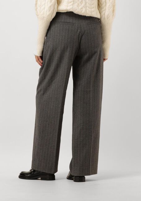Donkergrijze SECOND FEMALE Pantalon HOLLANDA TROUSERS - large
