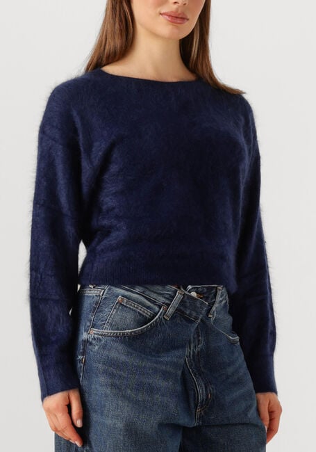 Donkerblauwe ABSOLUT CASHMERE Trui ZOE - large
