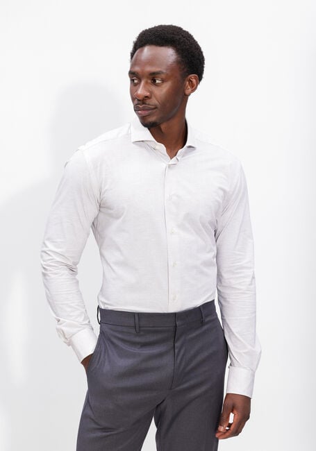 Beige XACUS Overhemden ACTIVE SHIRT 520ML - large