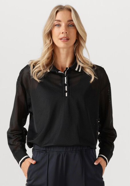 Zwarte HAUTE L'AMITI&Eacute; Polo DRIFT POLO BLOUSE - large