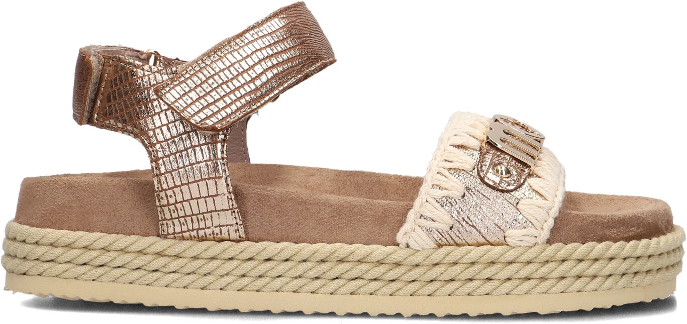 Mou Sandalen
Dames Mu.sw451000c, Maat: 40, Materiaal: Leer, Kleur: Brons