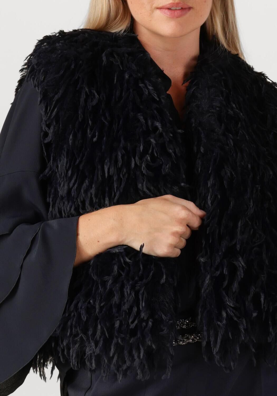 Zwarte LUISA CERANO Gilet 428441/4180 - large