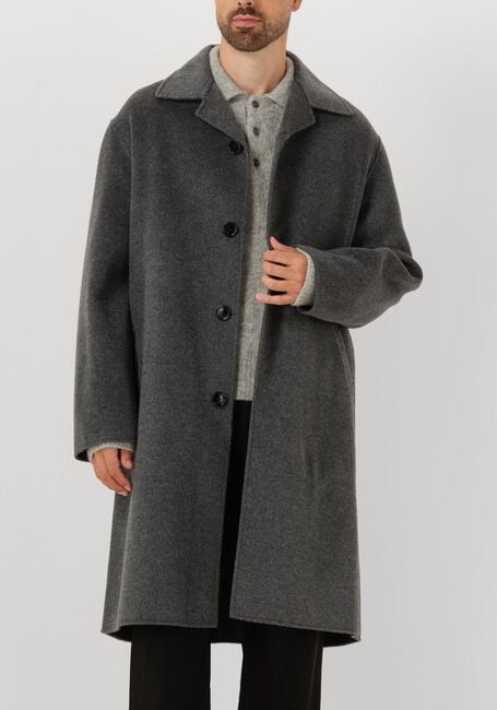 Grijze AMI PARIS Mantel CAR COAT - large
