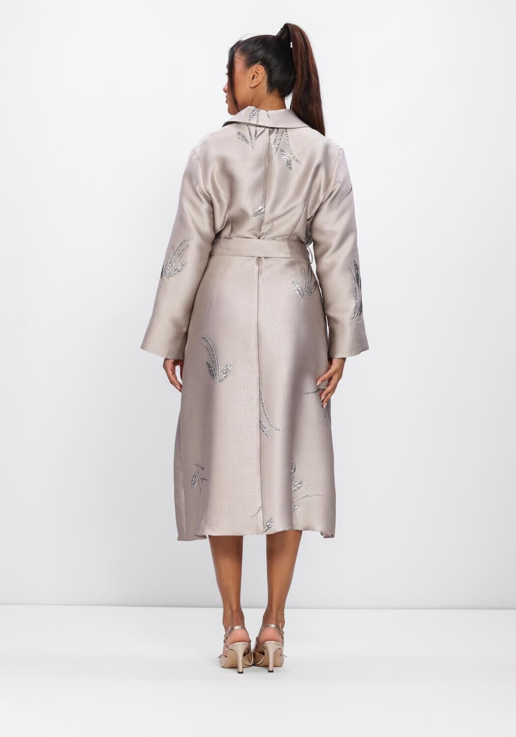 Ros&eacute;gouden NATAN Trenchcoats ROBE PORTEFEUILLE - large