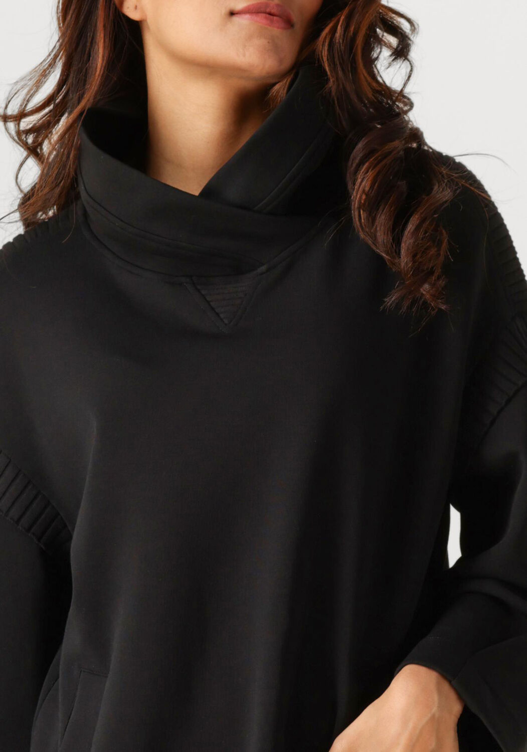 Zwarte MARC CAIN SPORTS Mini jurk ZS 21.16 J09 - large