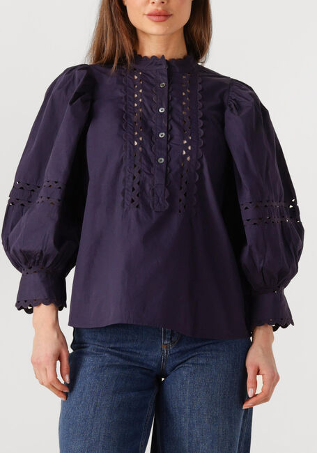 Paarse ANTIK BATIK Blouses ROMIE BLOUSE - large