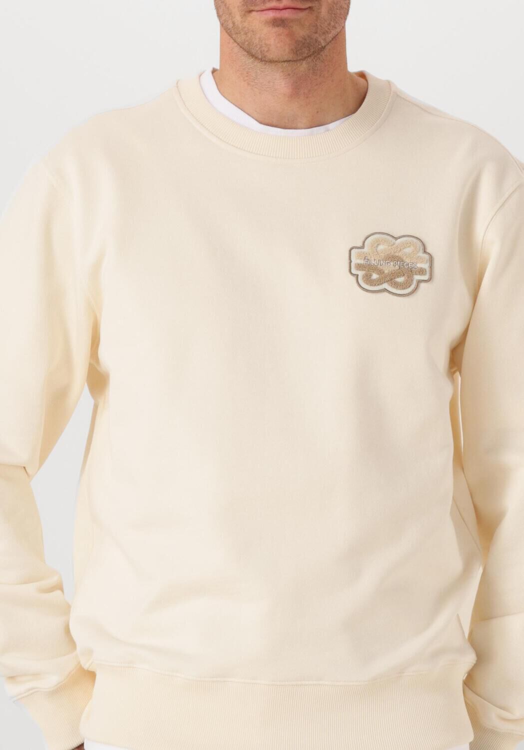 Ecru FILLING PIECES Sweater SWEATSHIRT GOWTU - large