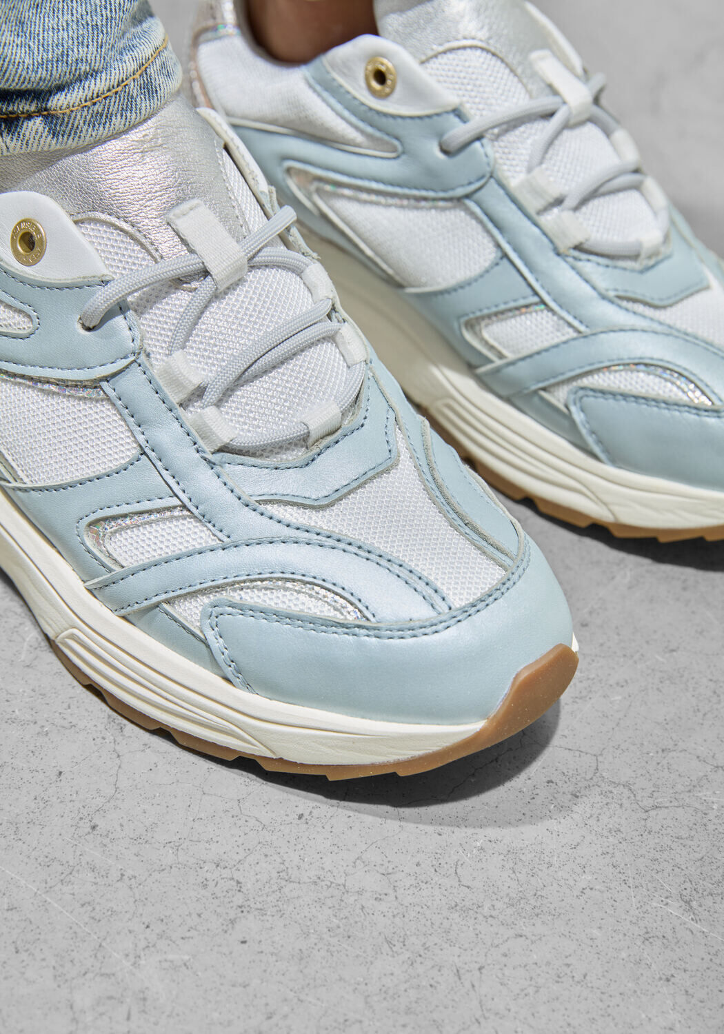 Blauwe XSENSIBLE Lage sneakers BROOKLYN WOMEN - large