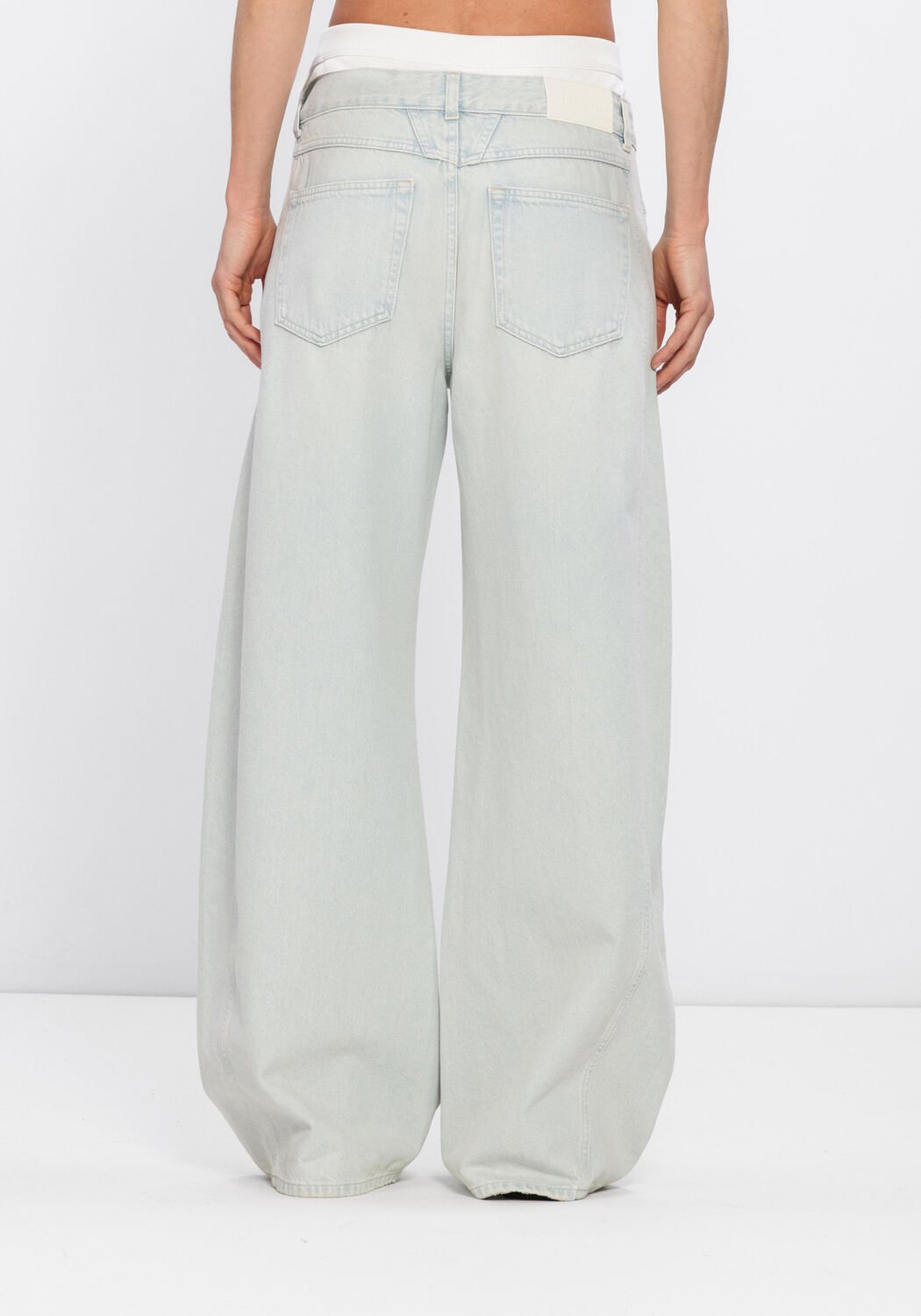 Blauwe CLOSED Wide jeans TORI-X - large