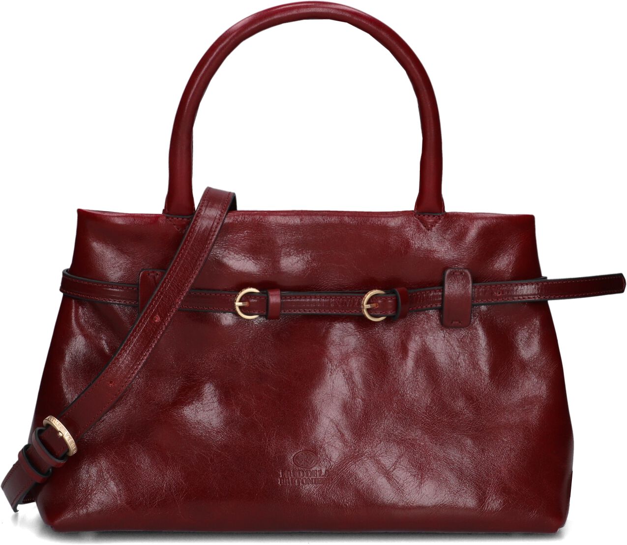 Fred De La Bretoniere Fred de la Bretoniere Handtas Dames Mae Handbag Leather, Materiaal: Leer, Kleur: Bordeaux