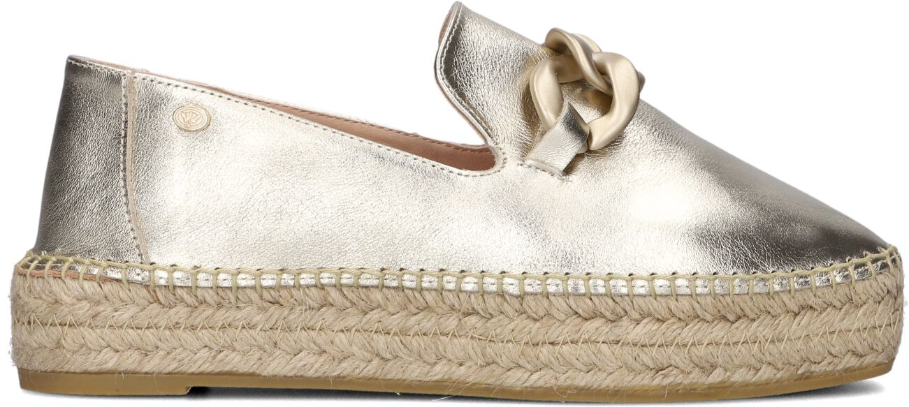 Fred de la Bretoniere Espadrilles
Dames June Li, Maat: 41, Materiaal: Leer, Kleur: Goud