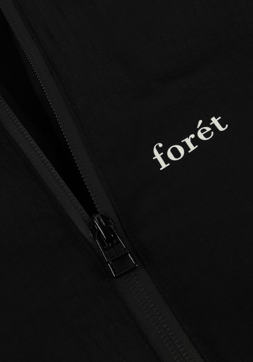 Zwarte FOR&Eacute;T Gewatteerde jas POLAR PUFFER JACKET - large