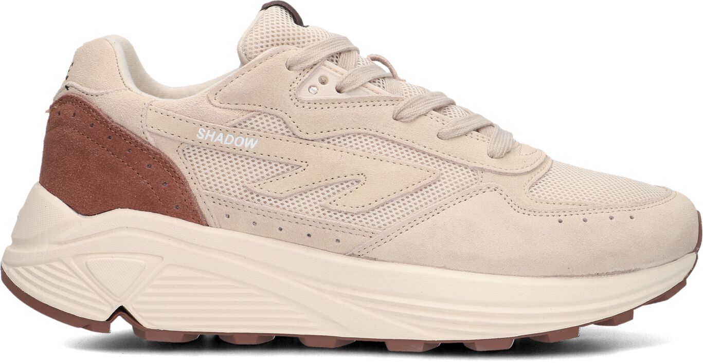 Hi-Tec Lage Sneakers Heren Hts Shadow Rgs Chocolate, Maat: 44, Materiaal: Suède, Kleur: Beige