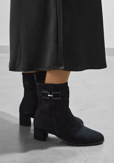 Zwarte HASSIA Enkellaarsjes 304852 Zwarte HASSIA Enkellaarsjes 304852 - large