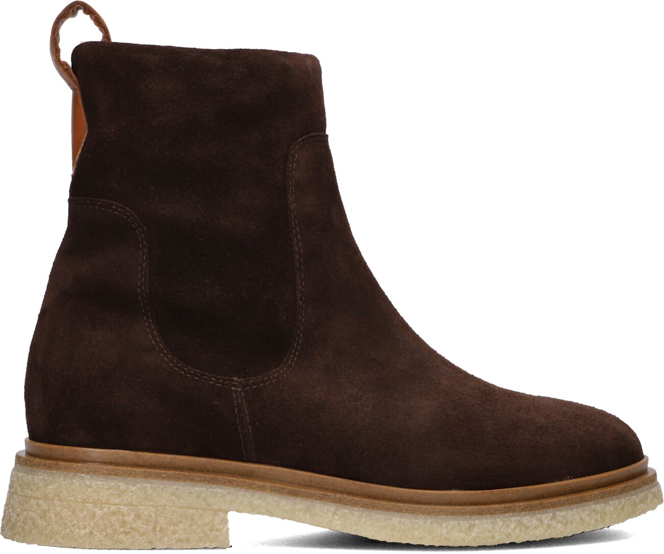 Ayana Enkelboots Dames 07-332, Maat: 41, Materiaal: Suède, Kleur: Bruin