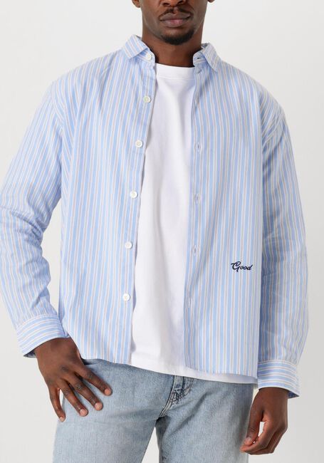 Lichtblauwe THE GOODPEOPLE Casual overhemd SOGOOD - large