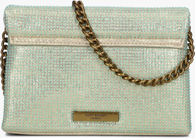Gouden KURT GEIGER LONDON Schoudertas MINI KENSINGTON FLAP Gouden KURT GEIGER LONDON Schoudertas MINI KENSINGTON FLAP - large