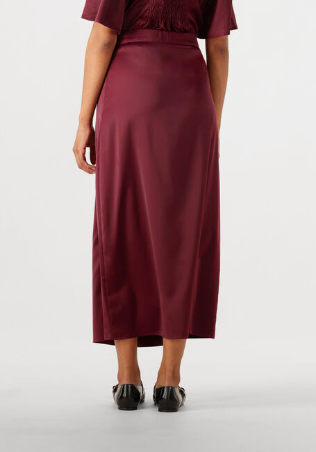Bordeaux CO'COUTURE Midirok ADNACC SATEEN SKIRT - large