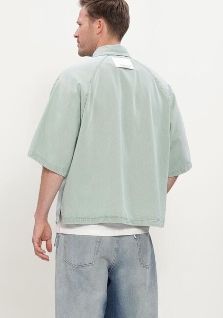 Mint NEW AMSTERDAM SURF ASSOCIATION Casual overhemd DENIM SHORT SLEEVE BUTTON-UP - large