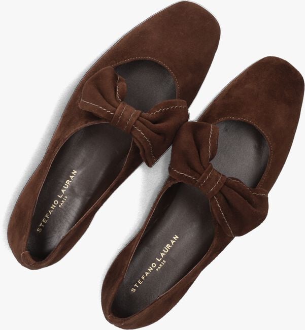 Bruine STEFANO LAURAN Ballerina's BAILARINA LAZO Bruine STEFANO LAURAN Ballerina's BAILARINA LAZO - large