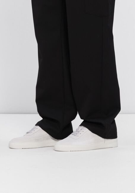 Witte FILLING PIECES Lage sneakers MONDO SUEDE PERFORATED - large